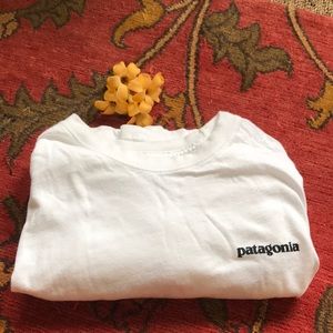 Men's PATAGONIA tshirt w/ shark logo L